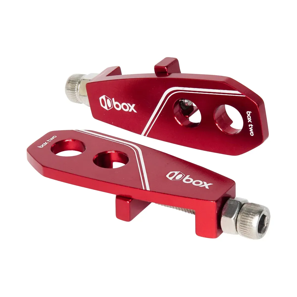 Box Two Chain Tensioner 10 mm x 2 Axle Hole Red